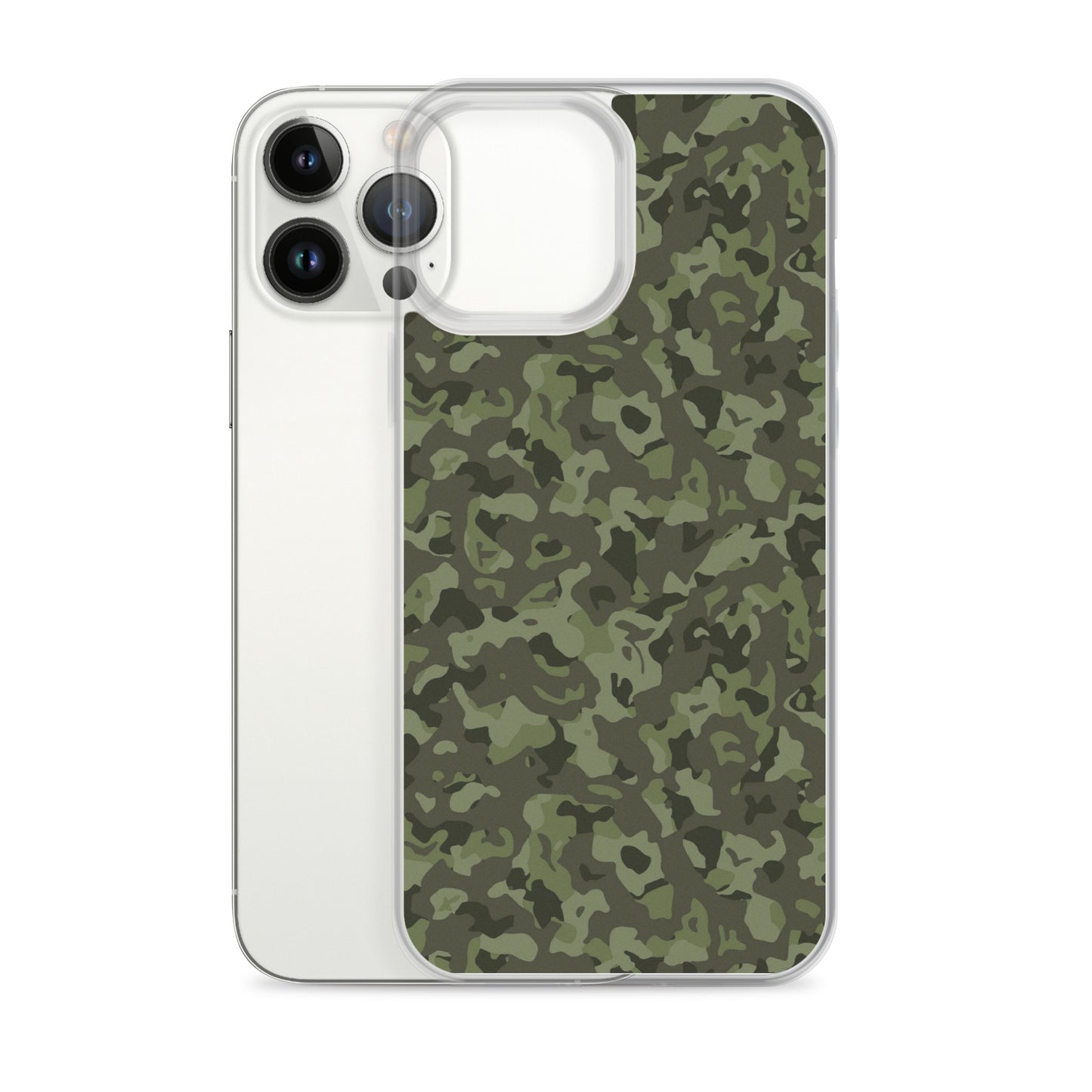 Double Crosshairs - Clear Case for iPhone