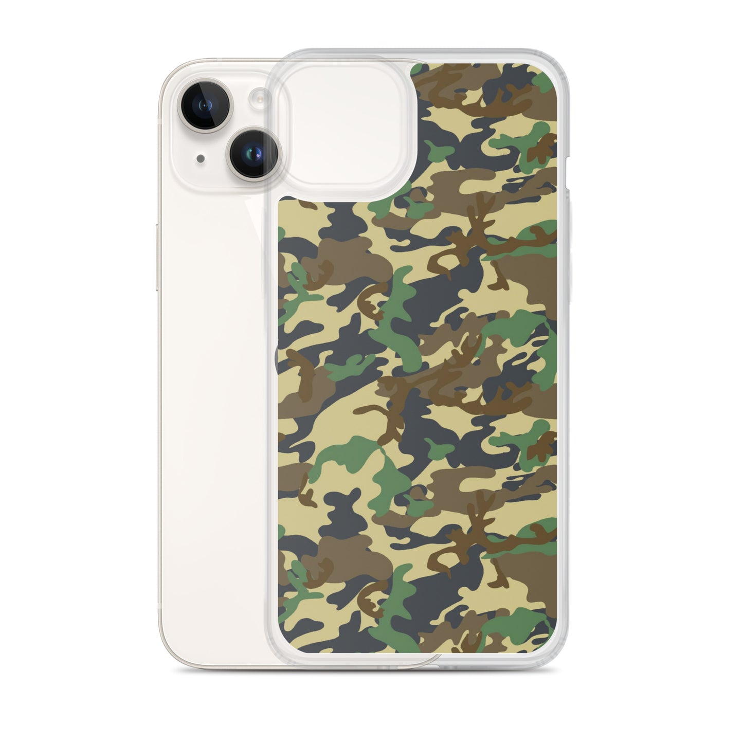 Tiger Moon - Clear Case for iPhone