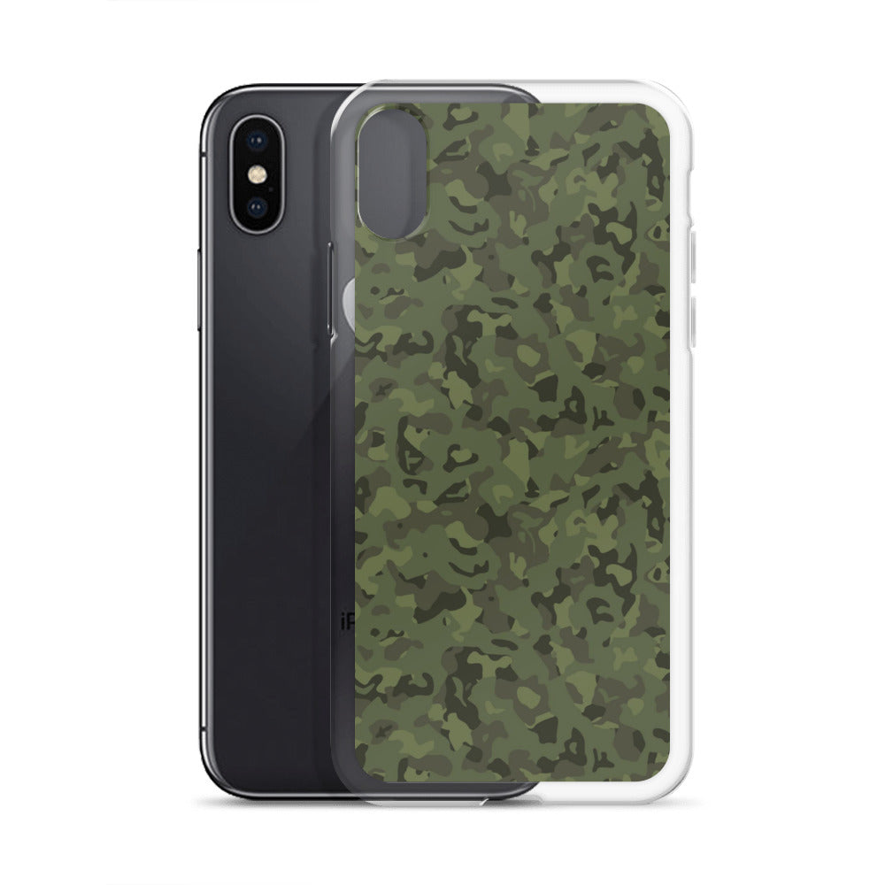 Shady Grass - Clear Case for iPhone