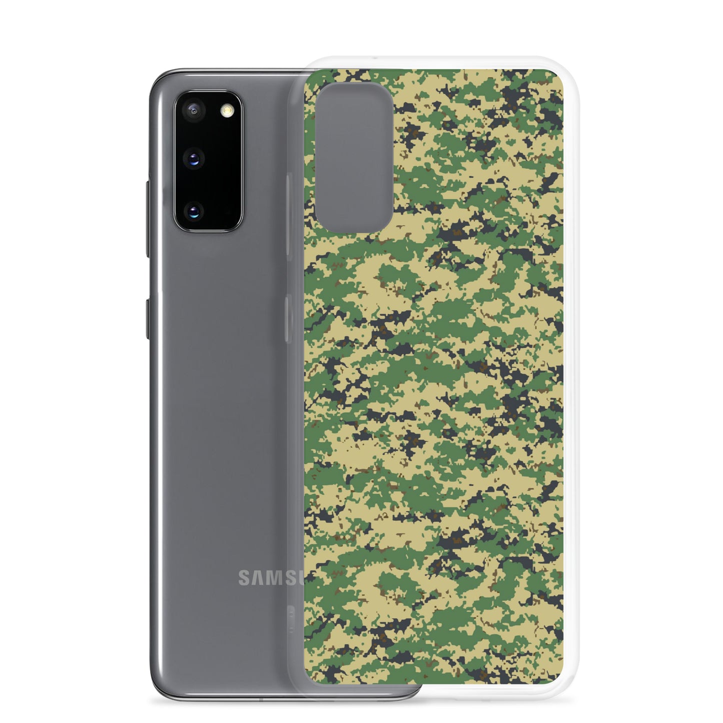 Urban Whiteout - Samsung Clear Case