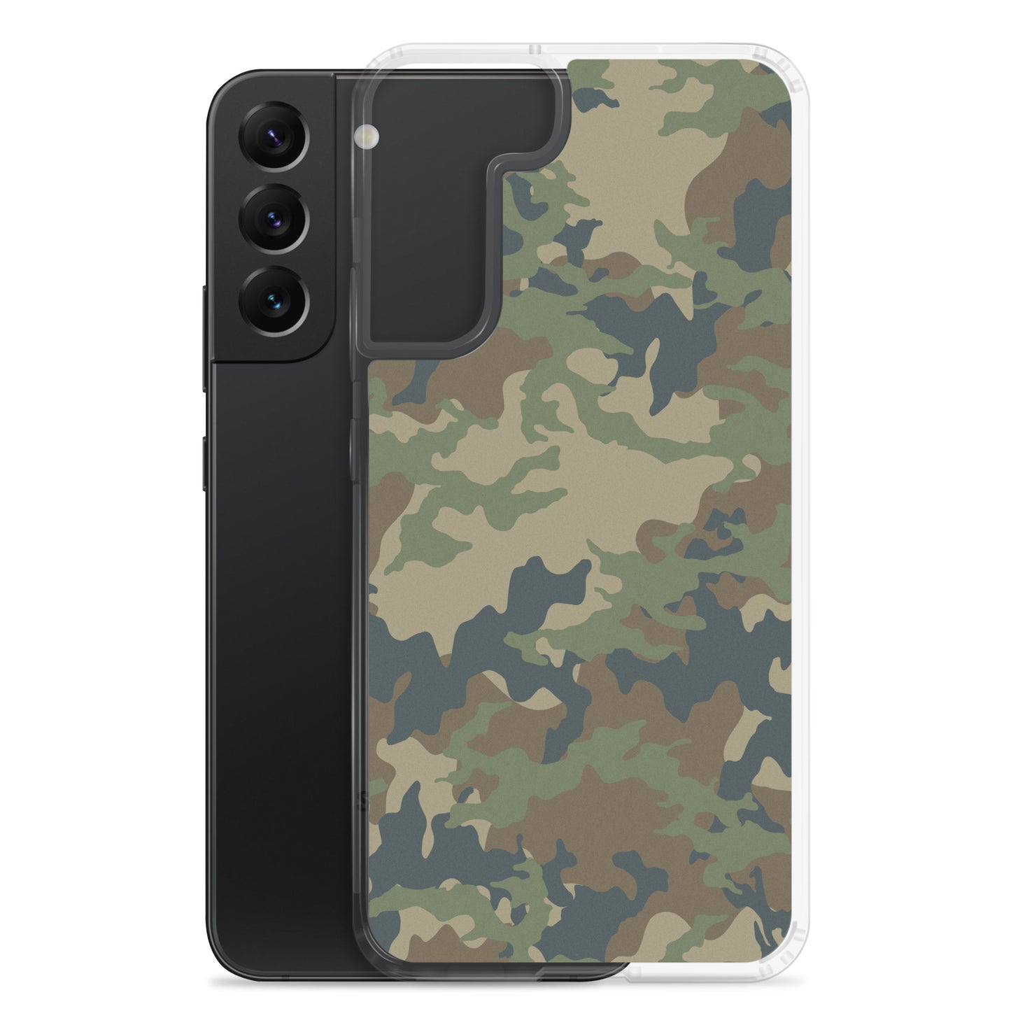 Camo Strike Force - Clear Case for Samsung®